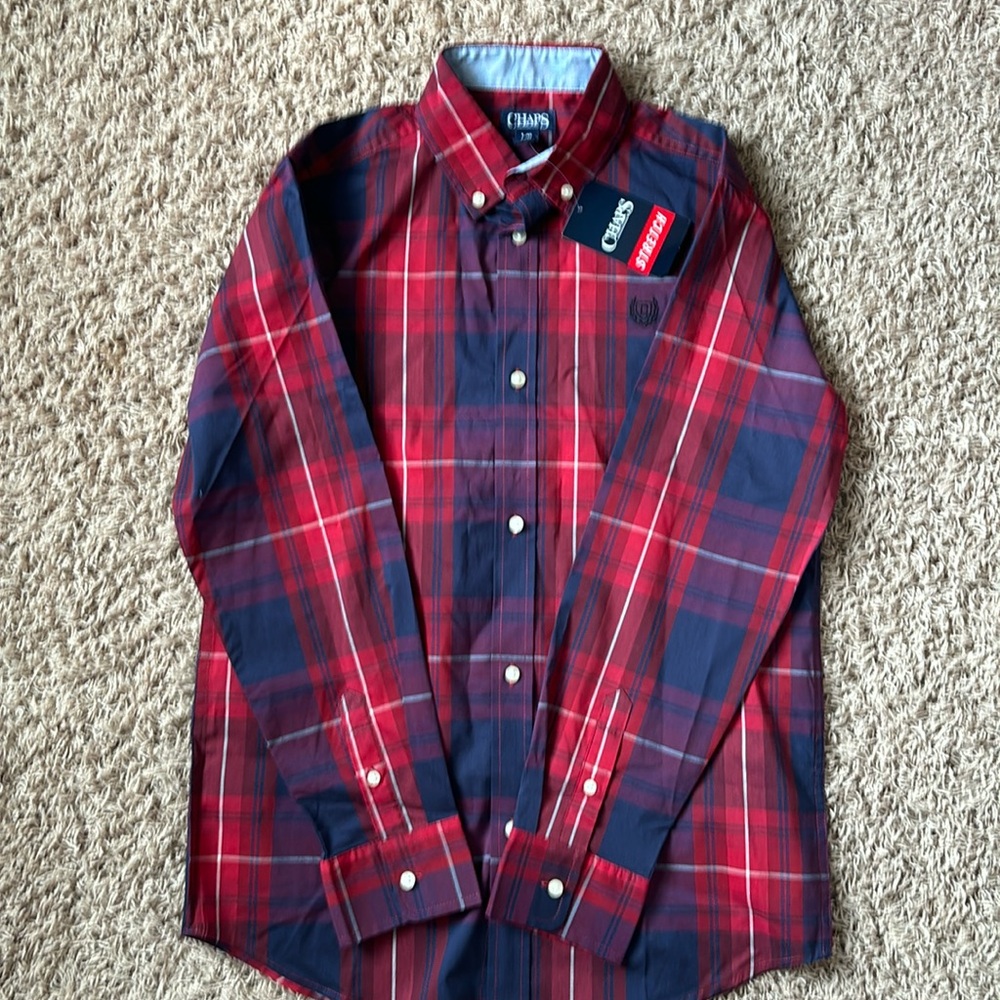 Boys button down chaps shirt